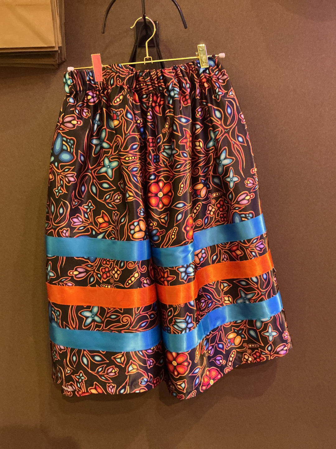 Two color ribbon Skirt