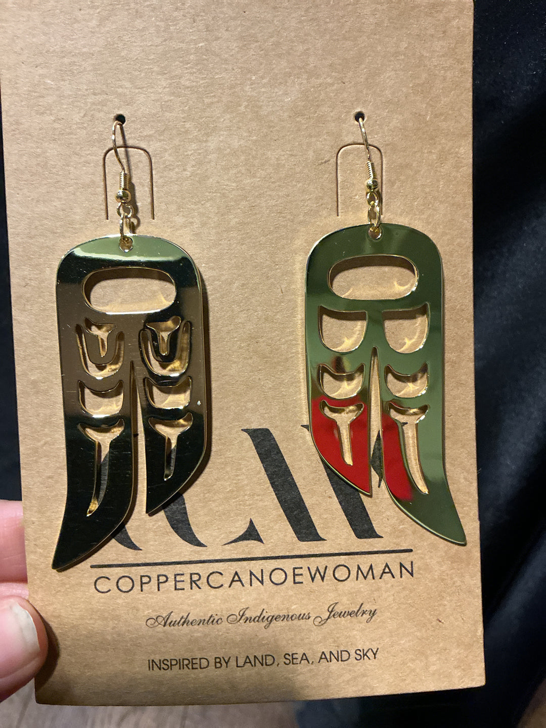 Metal Lovebirds 14 k gold