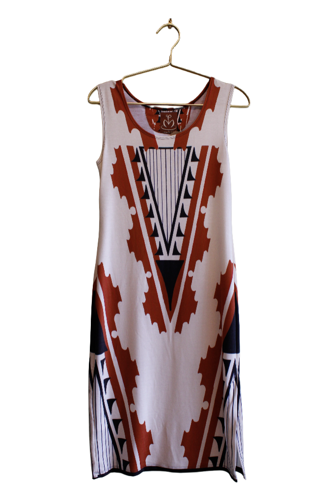 Patricia Michaels Pueblo Embroidery Body-Con Dress