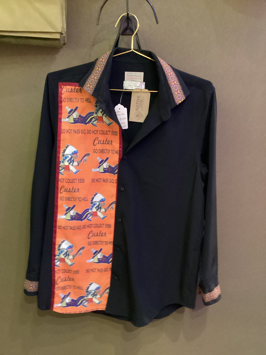 Custer Men’s Ribbon Shirt