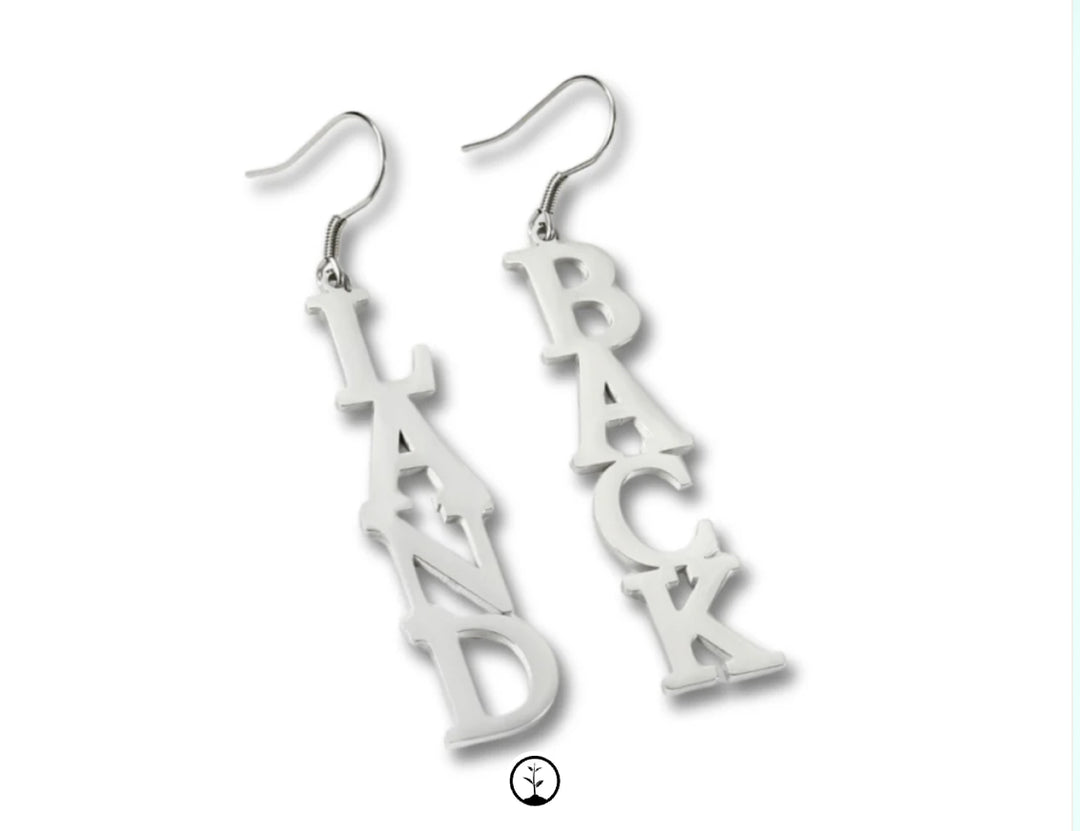 Land Back Drop Earrings