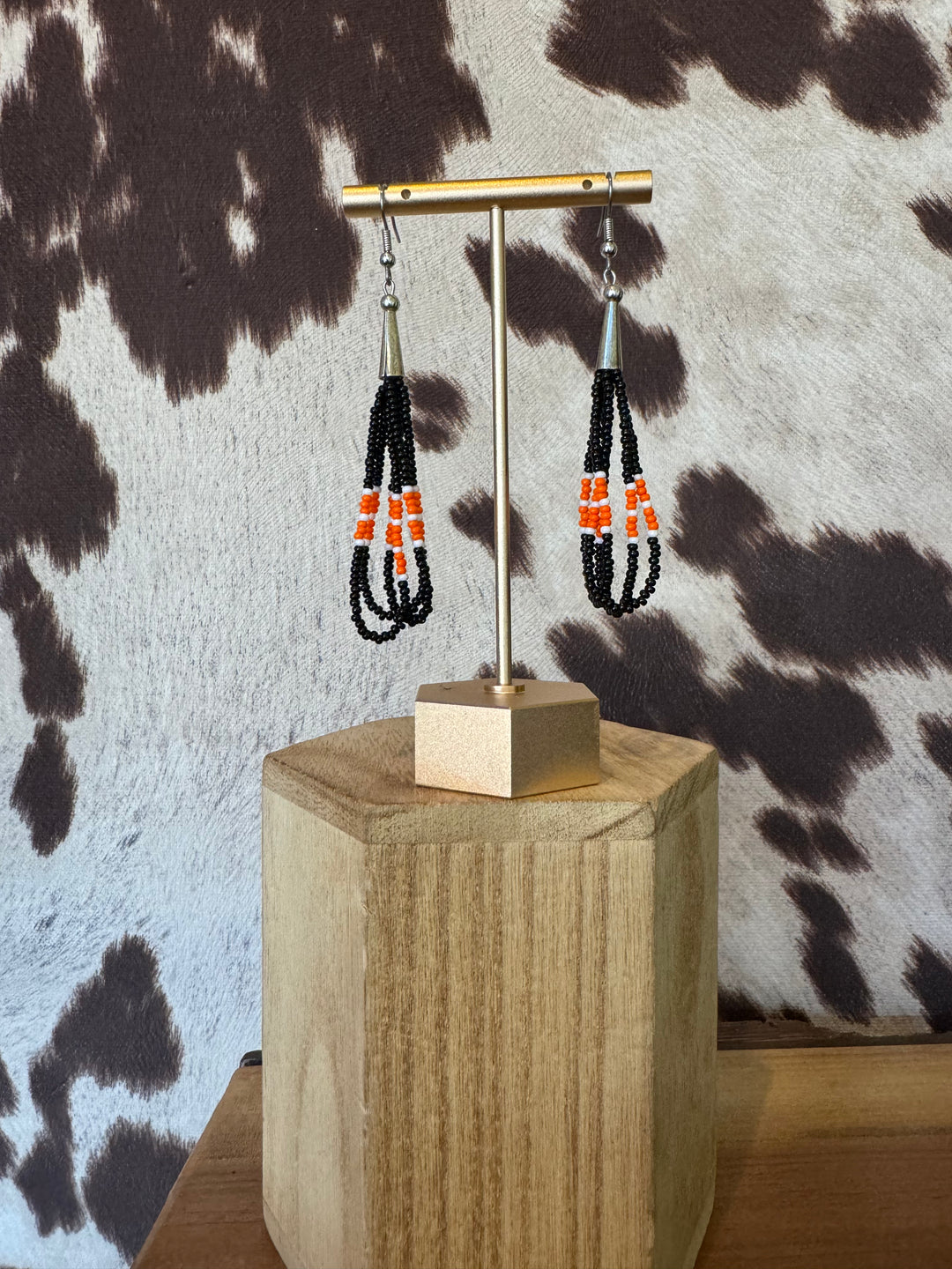 Beaded Rope Drop Earring (short)