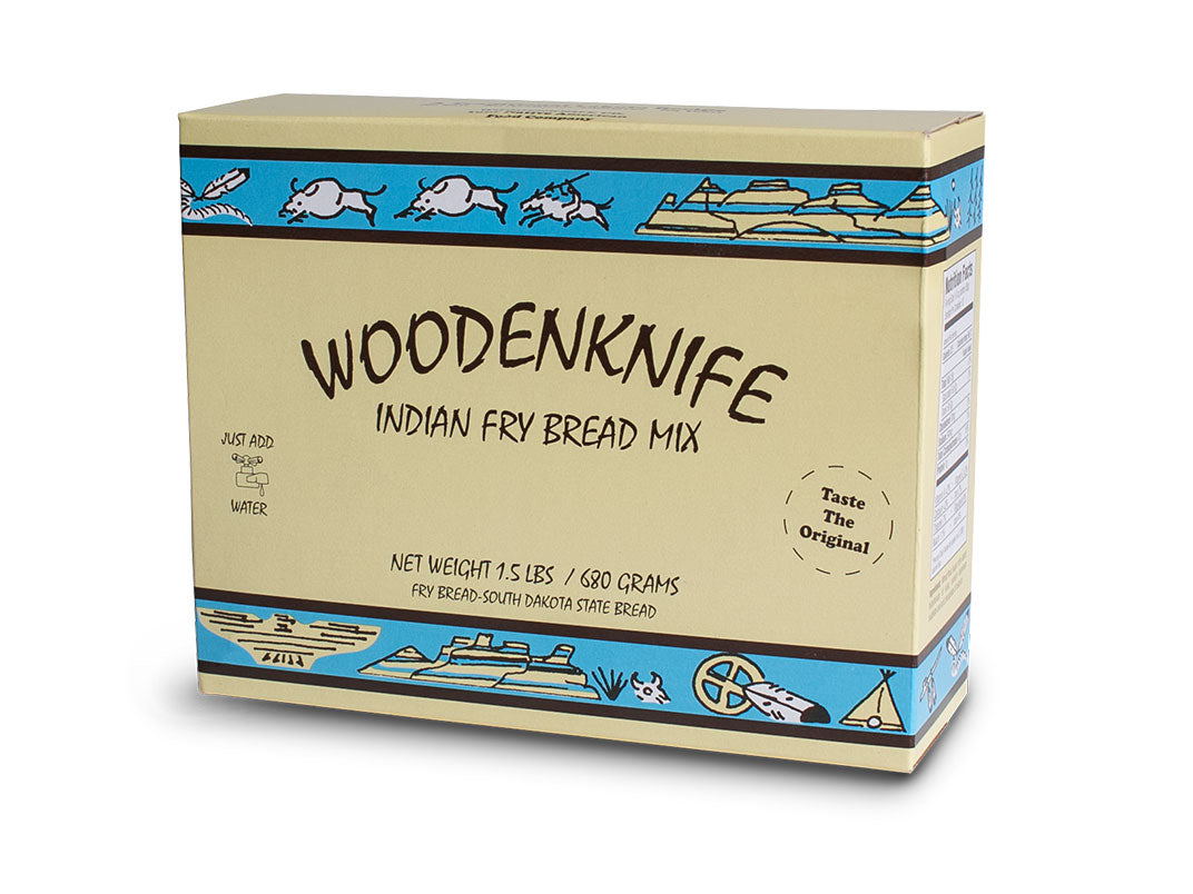 Wooden knife Indian Fry Bread Mix