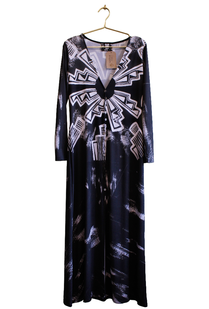 Patricia Michaels Anasazi Winds II Long Cardigan