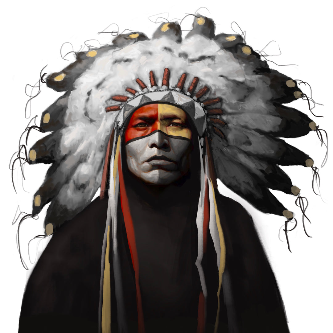 Jeremy Salazar "All The People" Original Painting