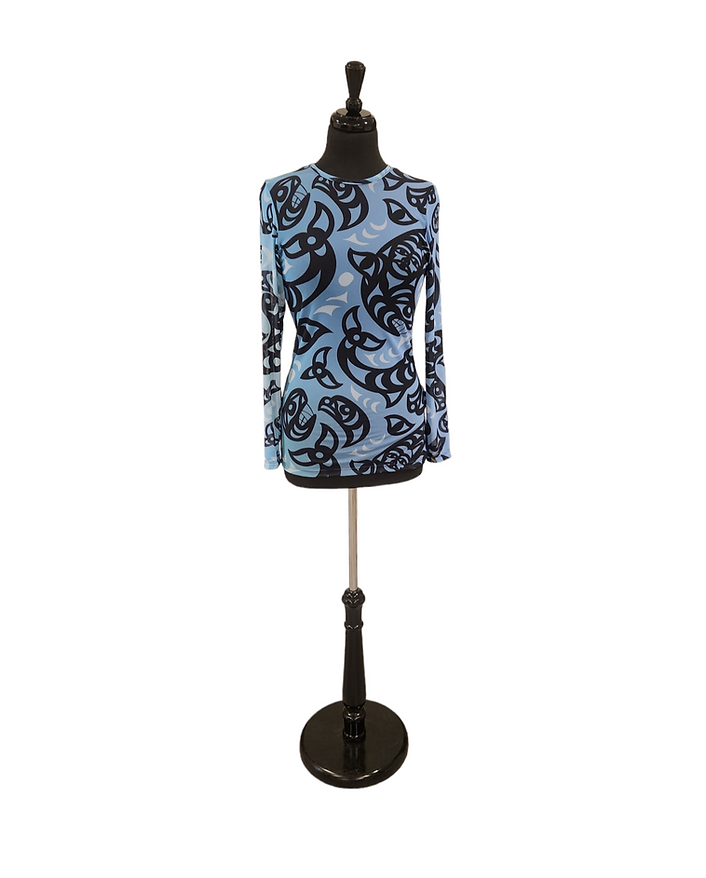 Ay Lelum Killerwhale Transformation Mesh Top