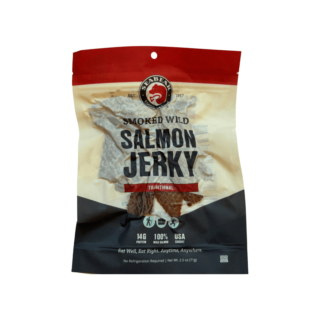 Seabear Smokehouse Smoked Wild Salmon Jerky