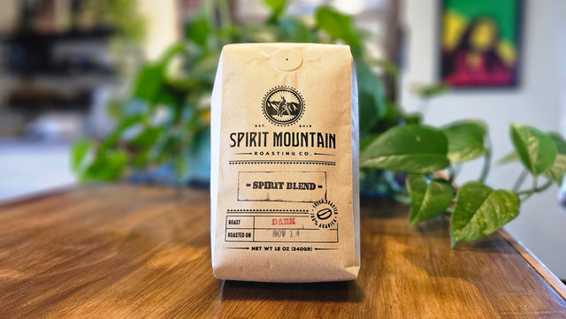 Spirit Mountain Roasting Co. Dark Roast Spirit Blend Ground Coffee