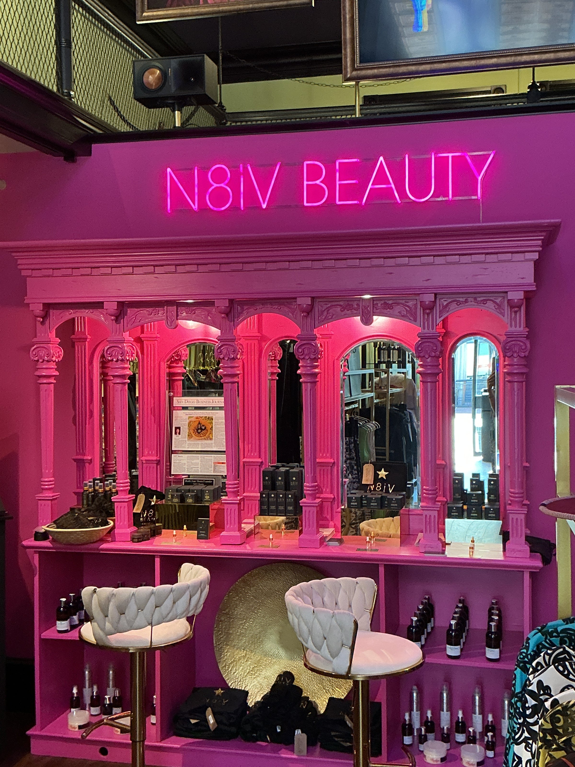 N8iV Beauty In-Store