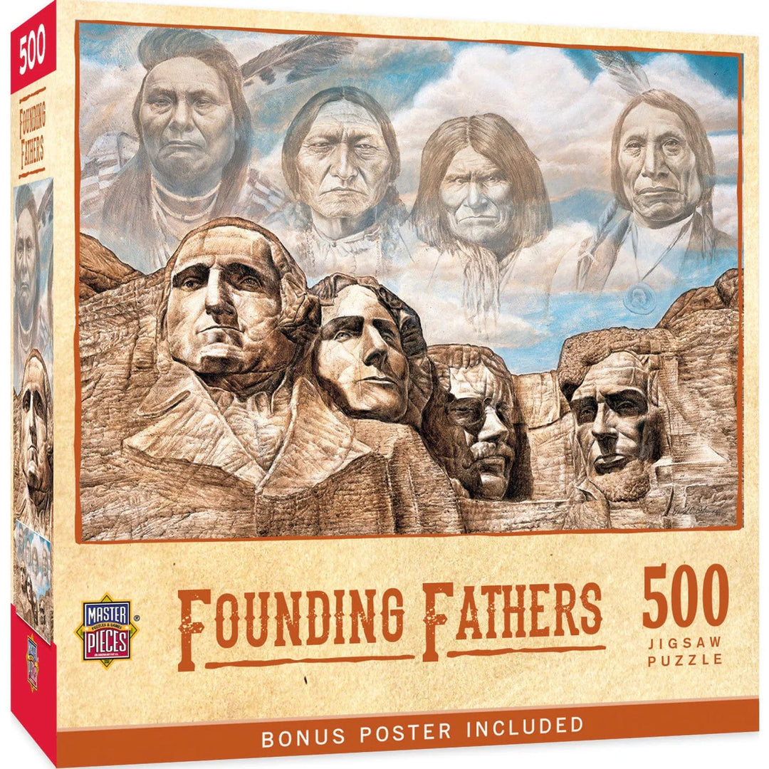 Native Founding Fathers 500 Piece Puzzle