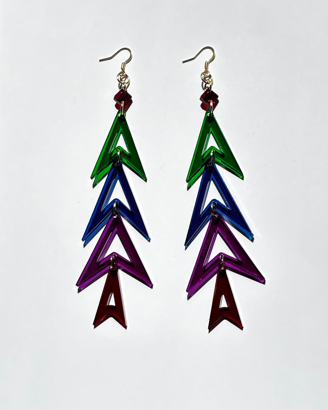 4 Arrowheads Earrings