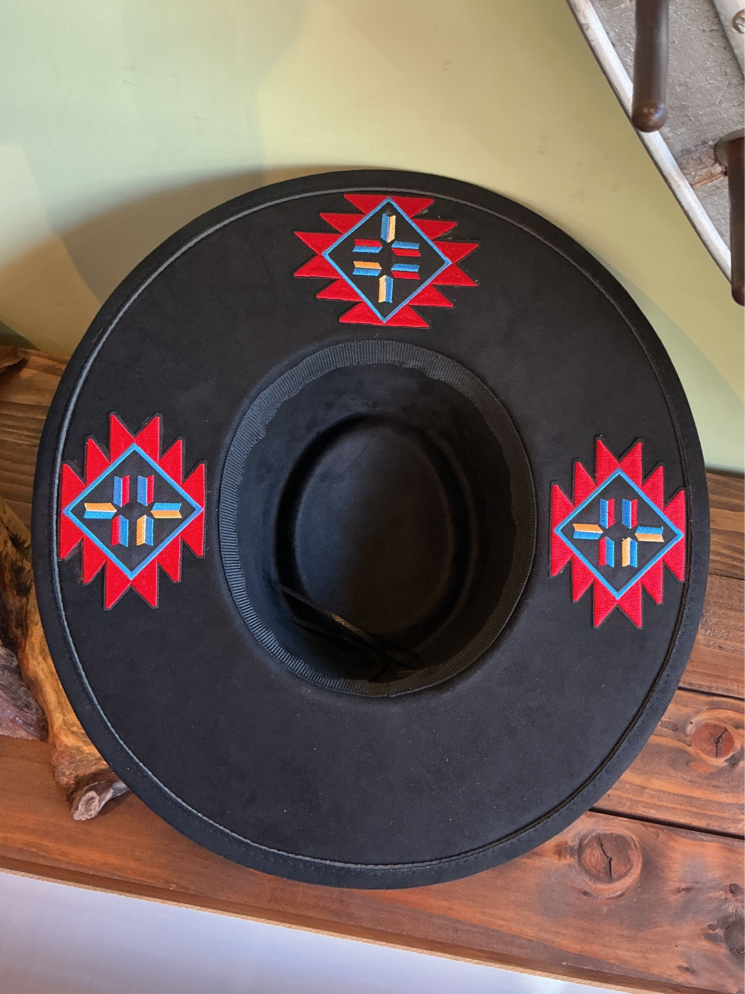 Southwestern Boho Wide rim Hat