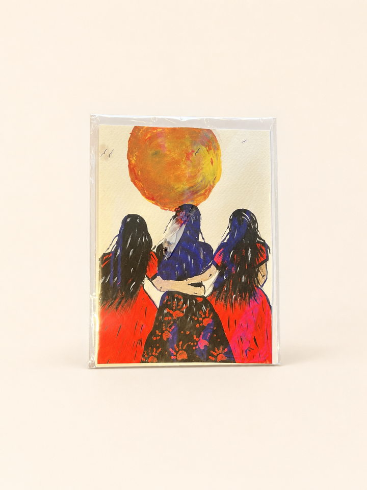 Hand-Painted Card