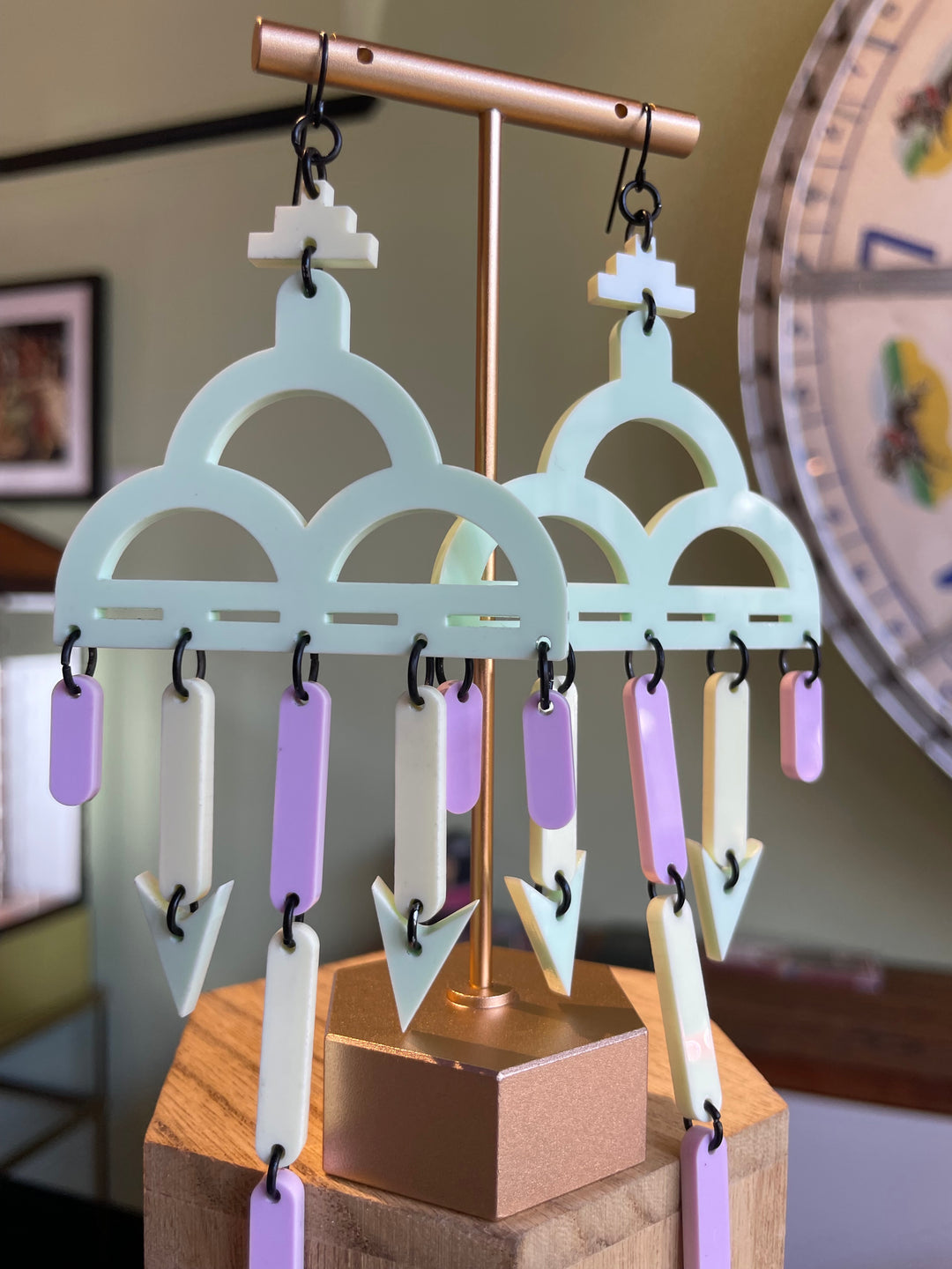 Thundercloud earrings