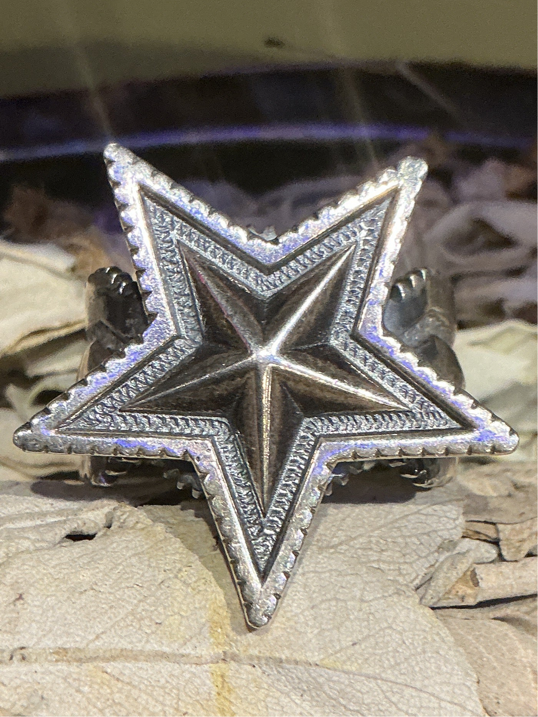 One Inch Star Ring