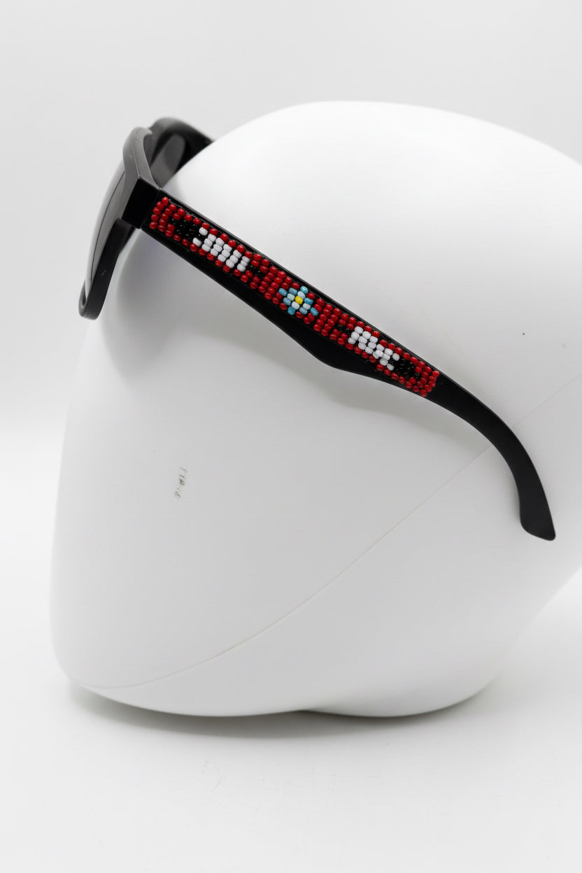 BeadWorkByRisingSun Beaded Sunglasses