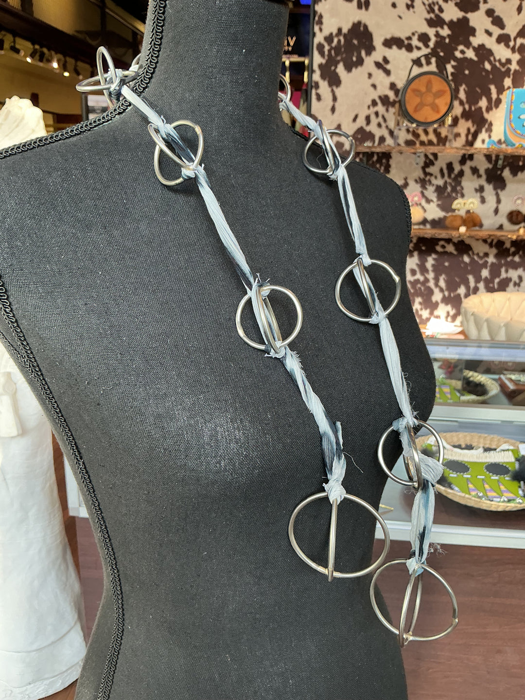 Steal & Silk II Necklace