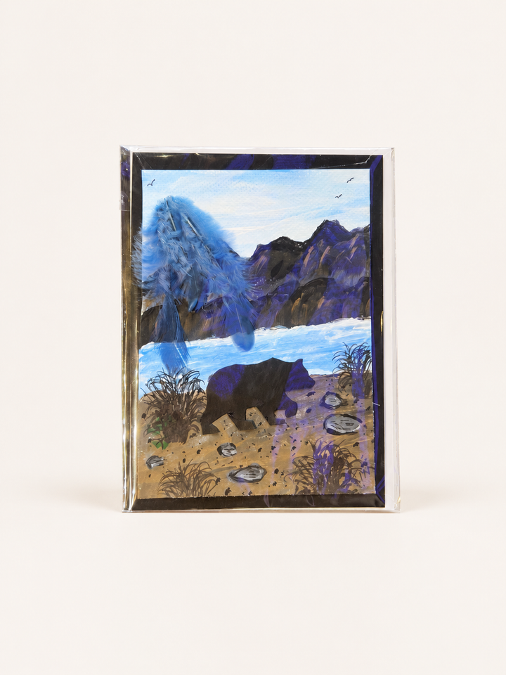 Hand-Painted Card