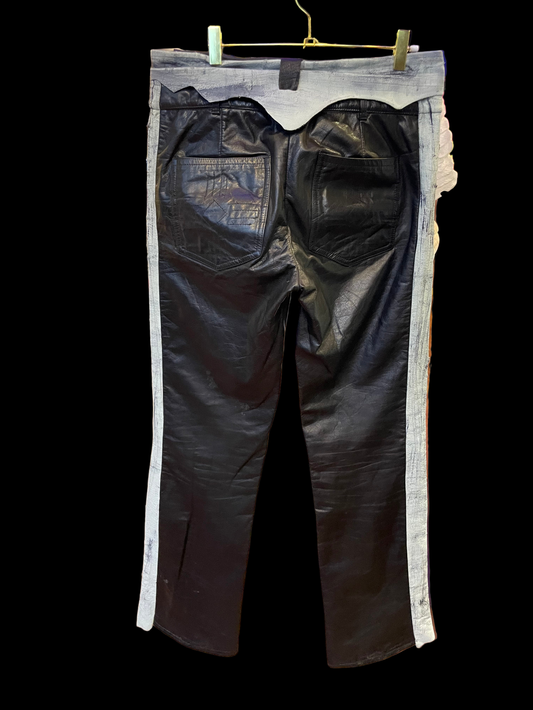 Patricia Michaels Leather with Coin Button