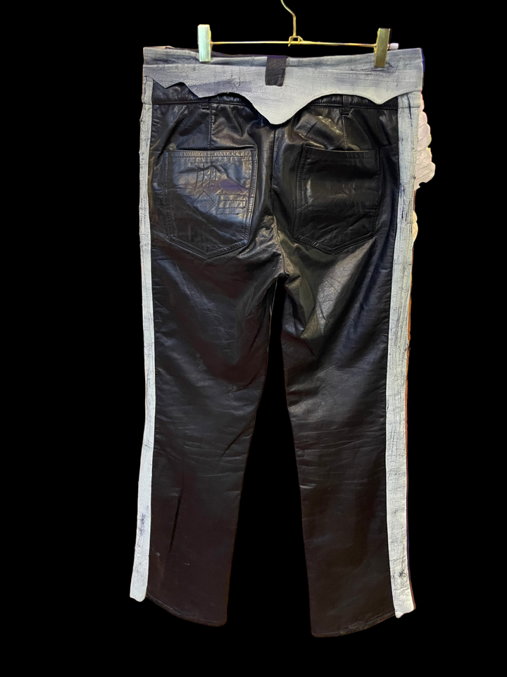 Patricia Michaels Leather with Coin Button