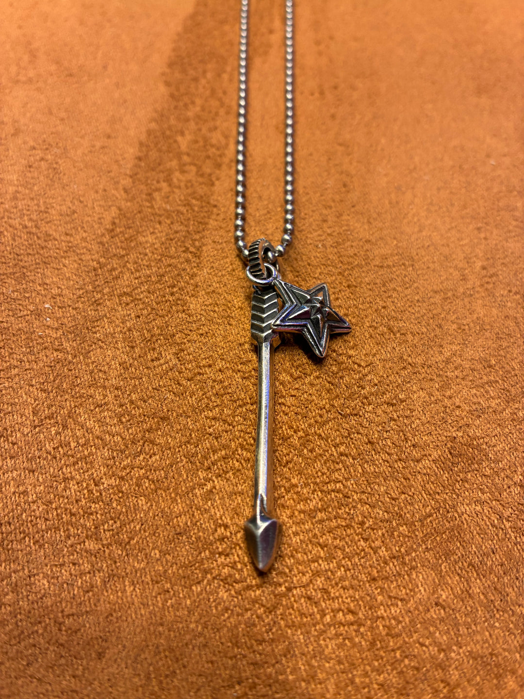 Bow and Star Necklace