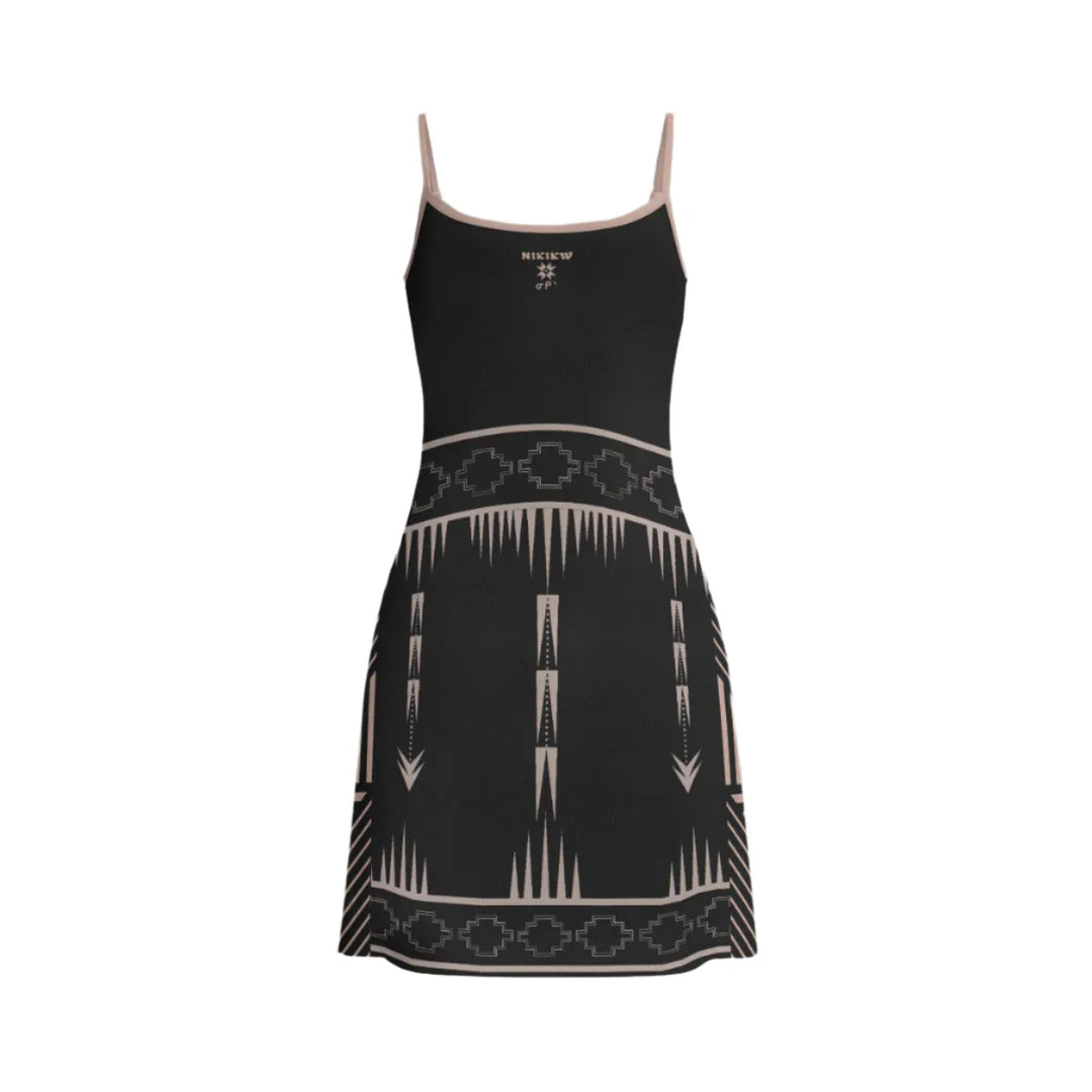 NTV Double-Layer Mesh Dress