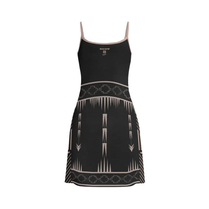 NTV Double-Layer Mesh Dress