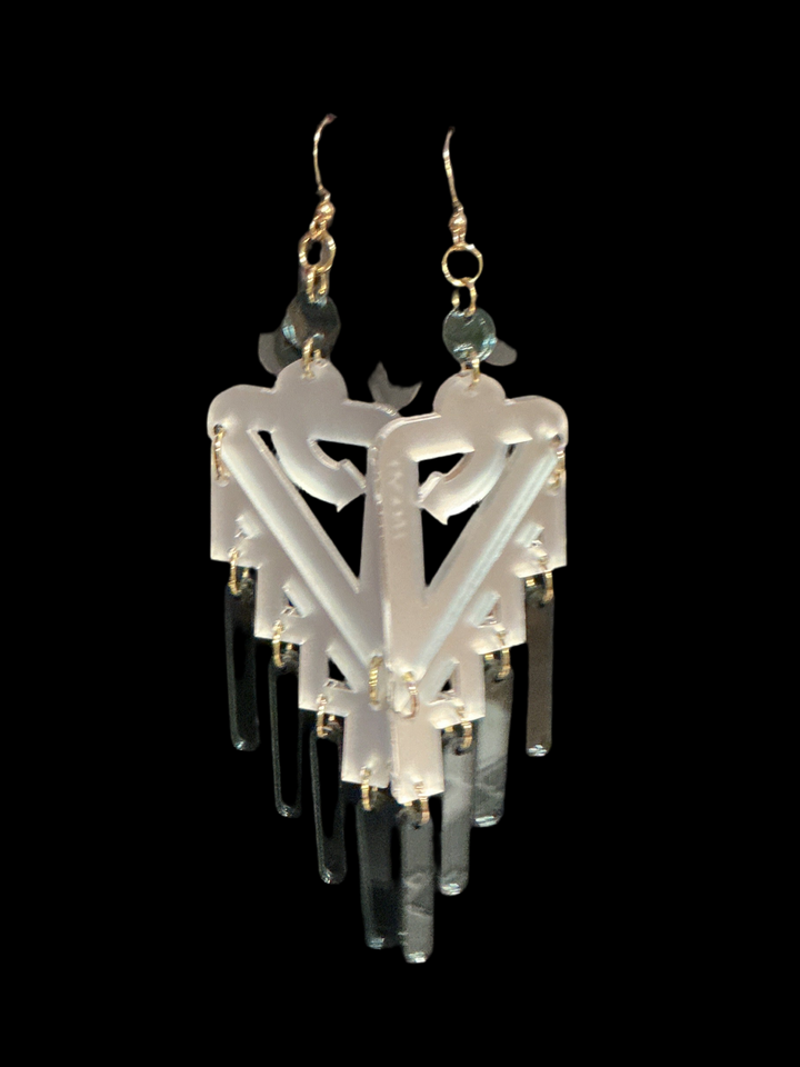 Black Rain Earrings