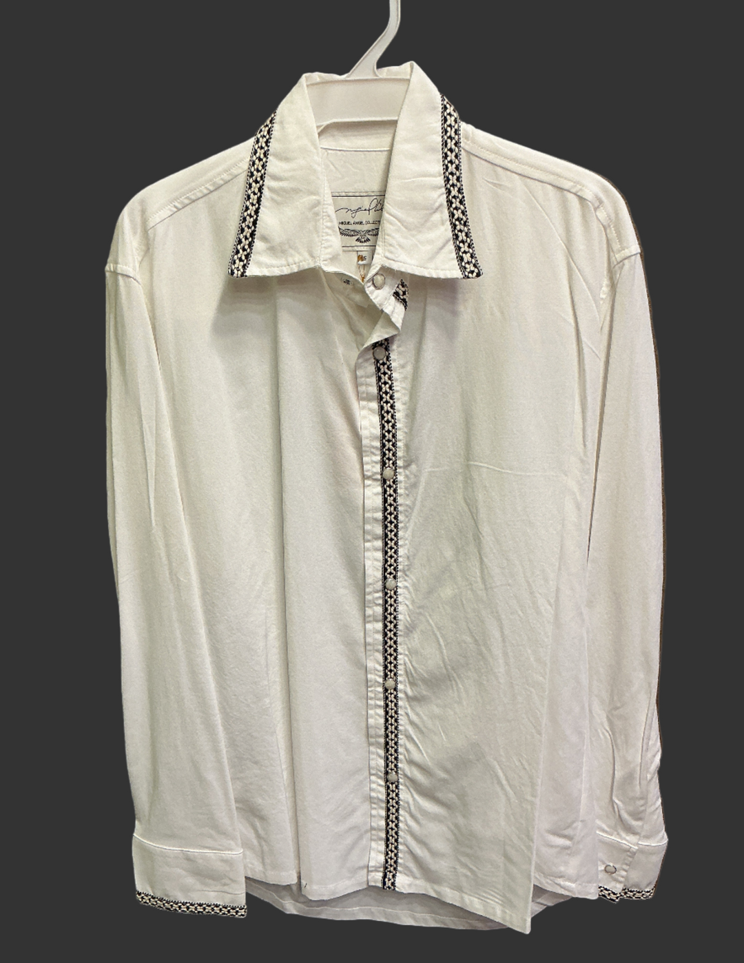 Miguel Angel- Snap Down Shirt