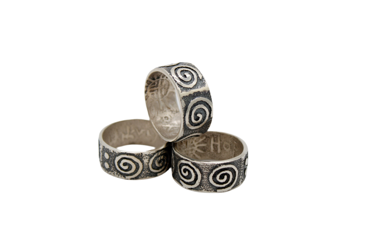 Denipah-LaRance Fine Art Life Spiral Ring