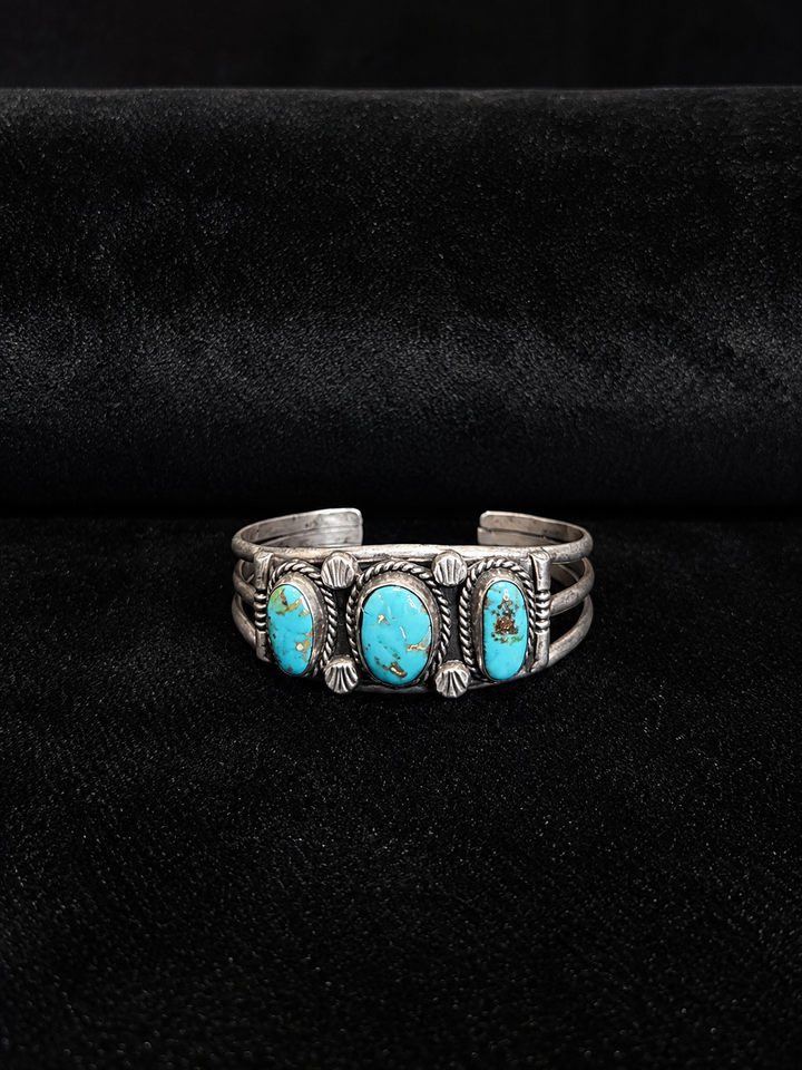 Three Skies Turquoise Cuff