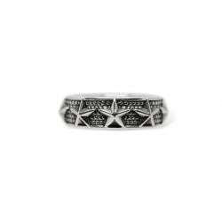 GW前SALE‼️Cody sanderson ユニークな星形シルバーリング Cody Sanderson Narrow 9 star ring – Native Star