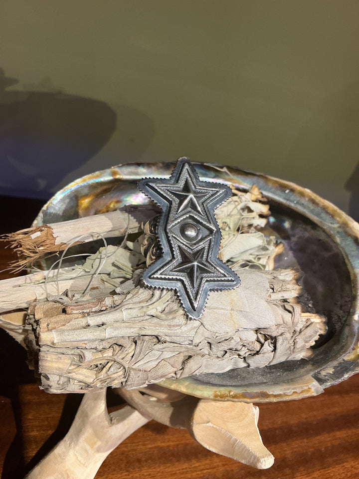 Double Star Ring Verticle