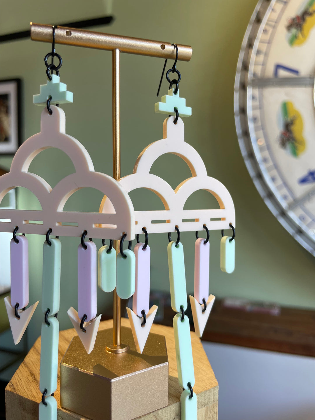 Thundercloud earrings