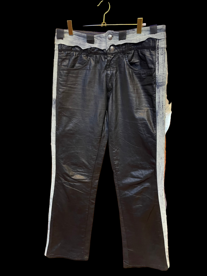 Patricia Michaels Leather with Coin Button