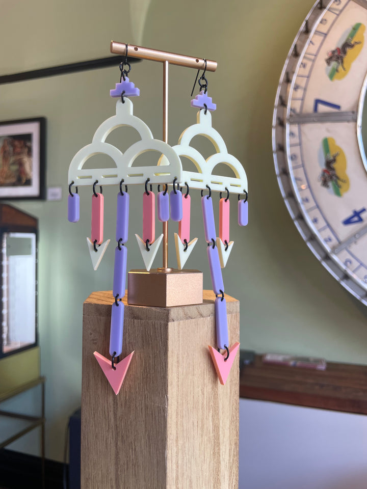 Thundercloud earrings
