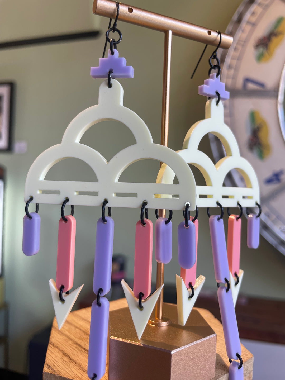 Thundercloud earrings