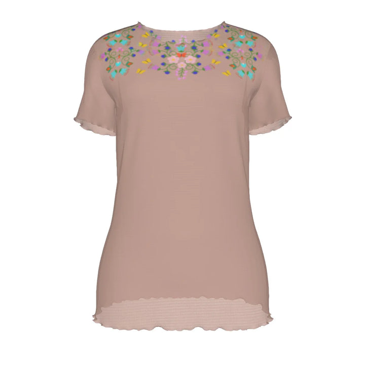 Floral Mesh Shirt