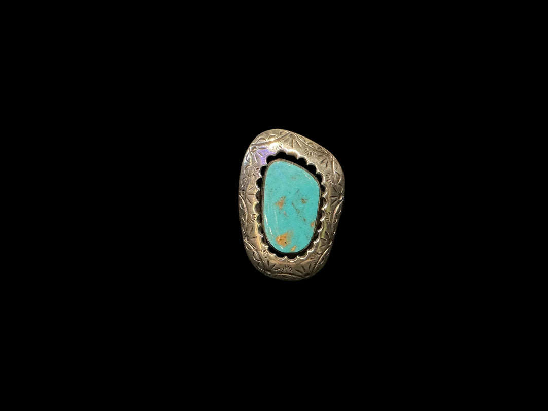 Turquoise Blossom Ring