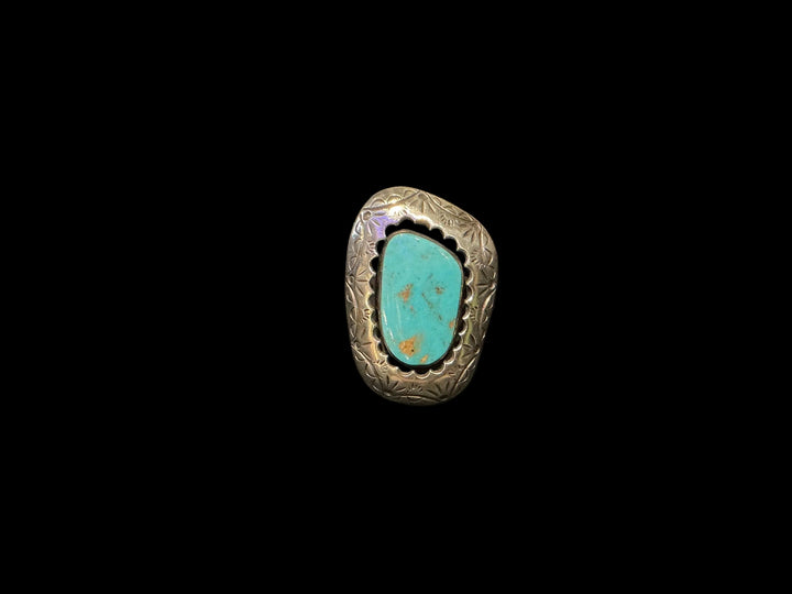 Turquoise Blossom Ring