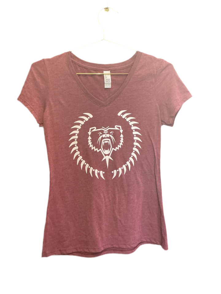 Buffalo Gear Woman’s “Power Of The Bear “ V-neck Tee