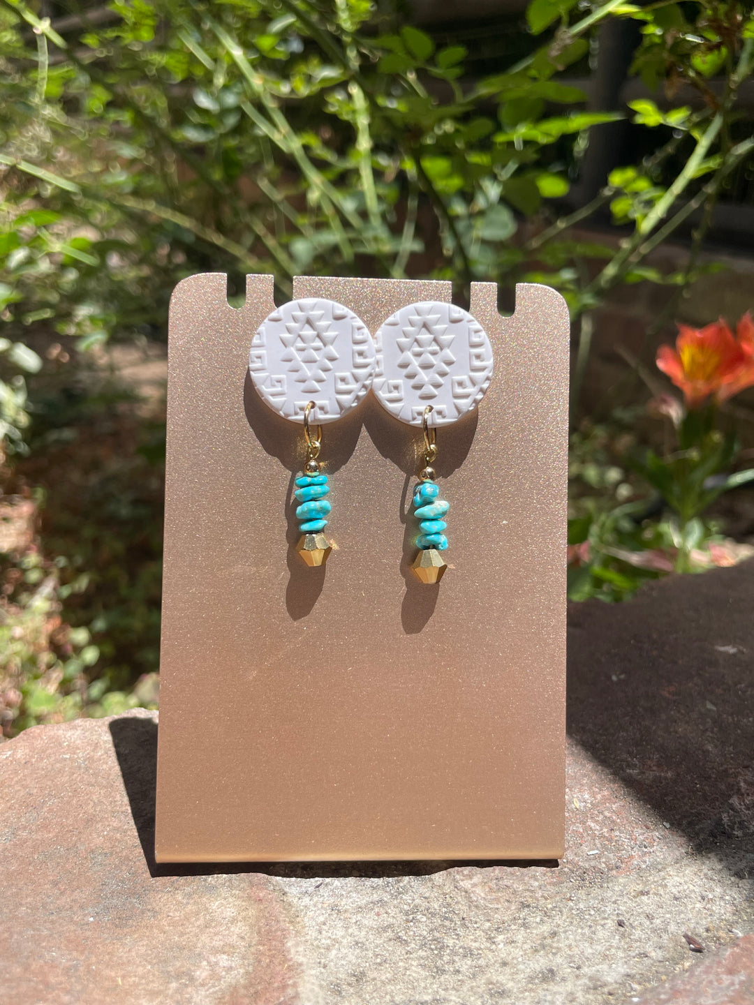Turquoise Sky Drops Earring