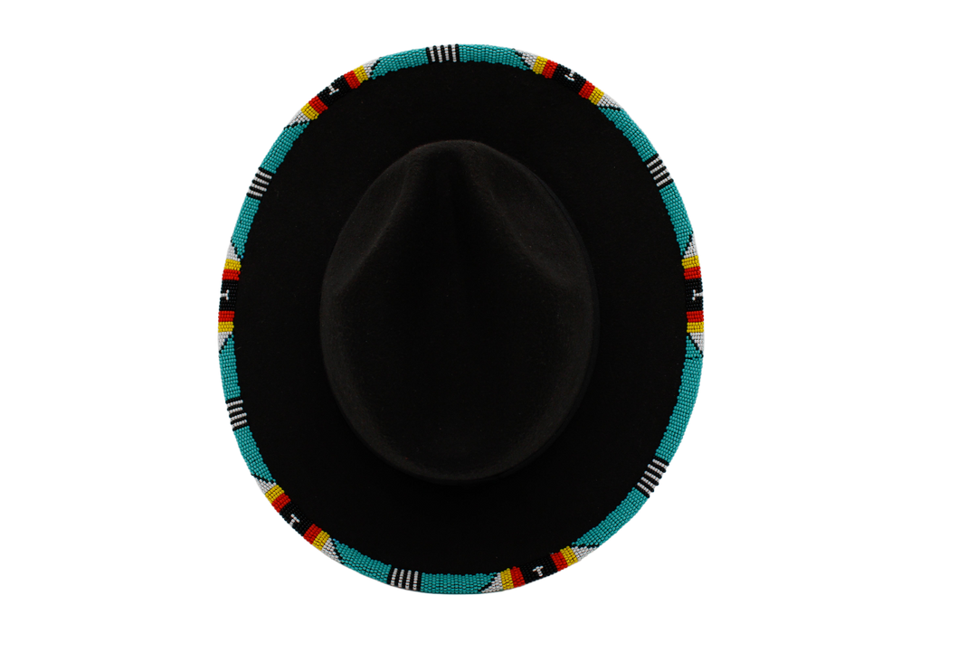 Beaded Brim Hat