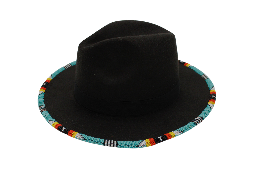 Beaded Brim Hat
