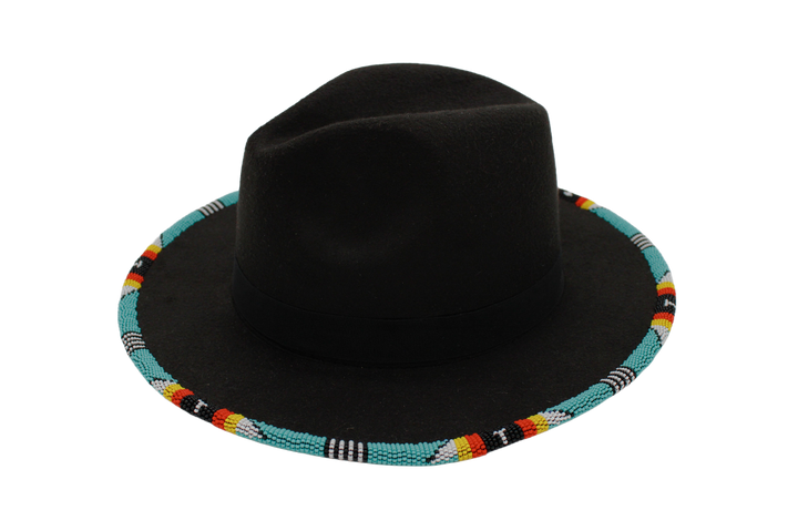 Beaded Brim Hat