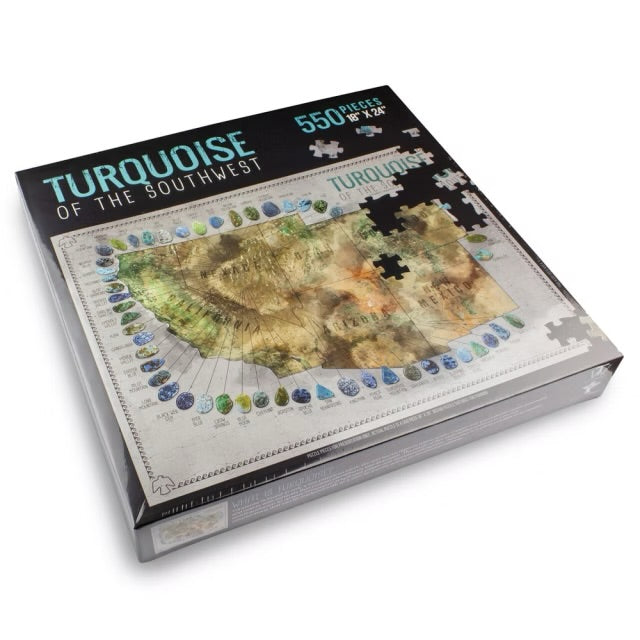 Turquoise of The Southwest 550 Piece Puzzle
