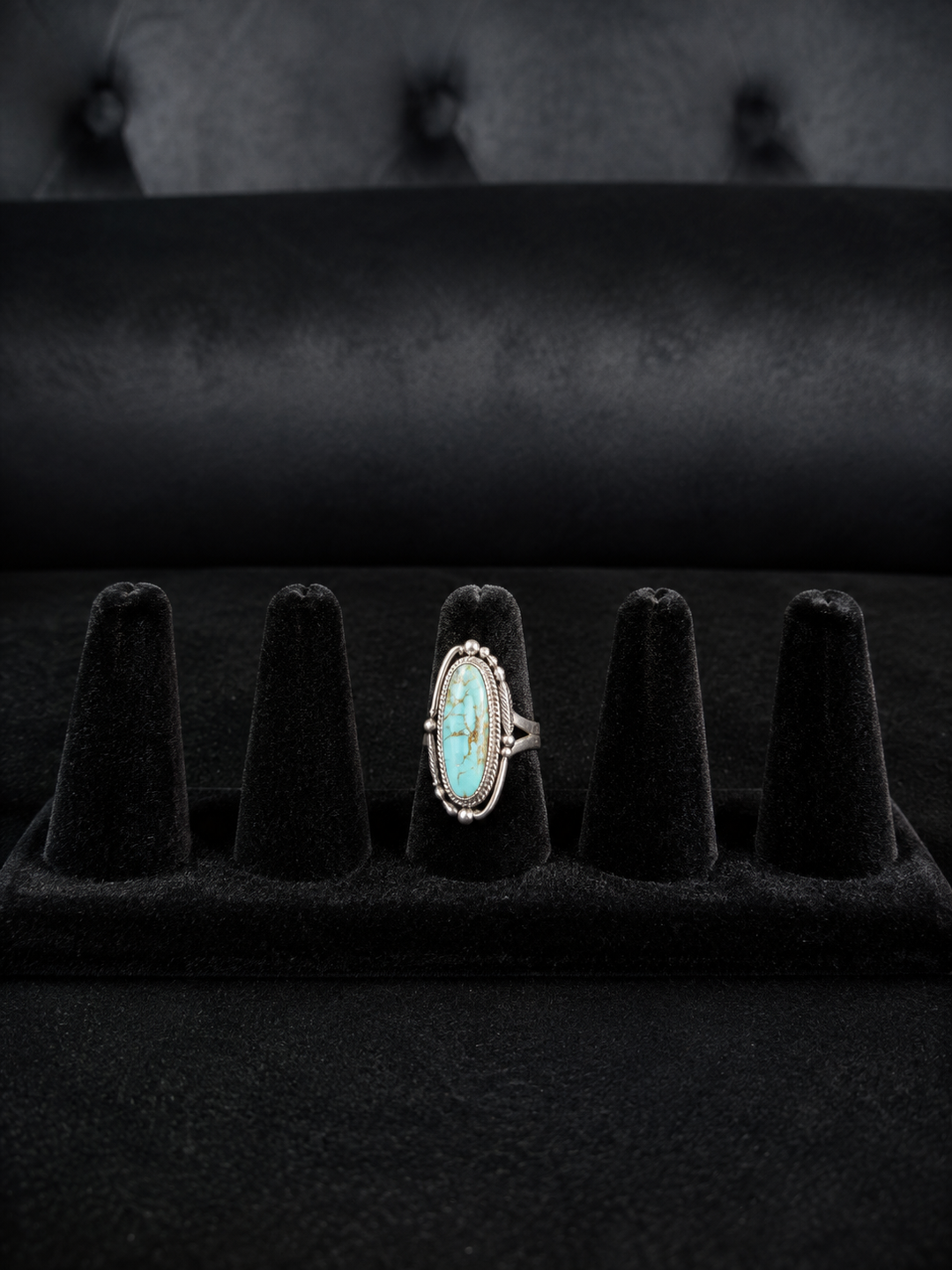 Turquoise Spear Ring