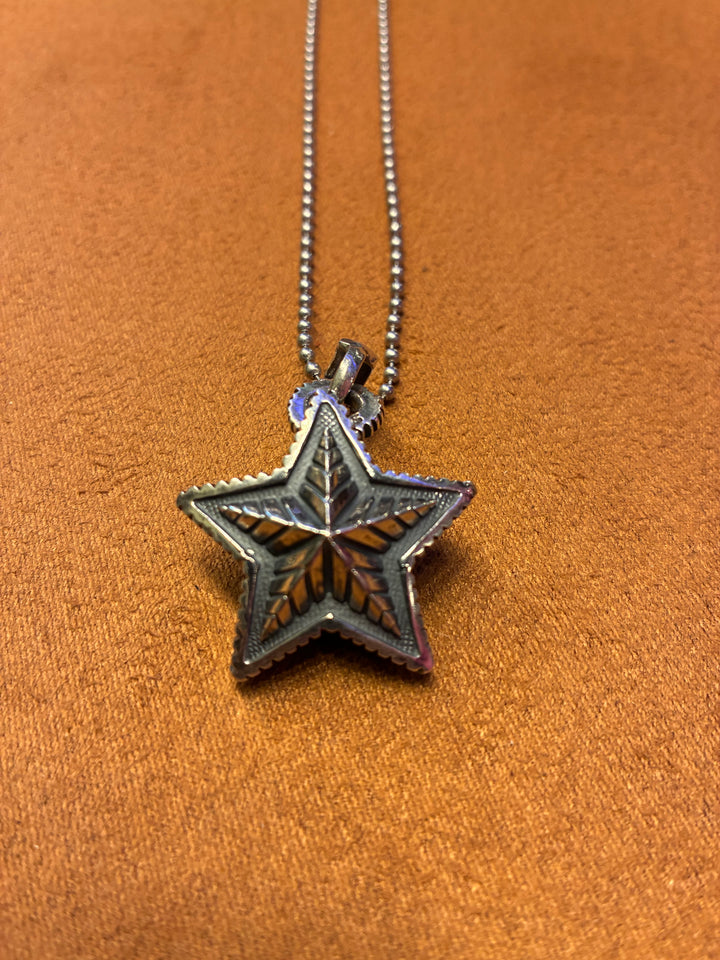 Two Sided Star Necklace