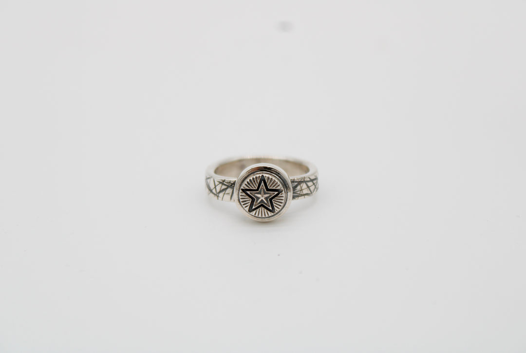 Cody Sanderson Star Button with Cat Scratch Ring