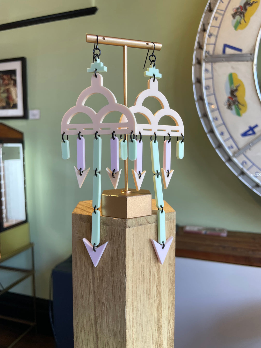 Thundercloud earrings